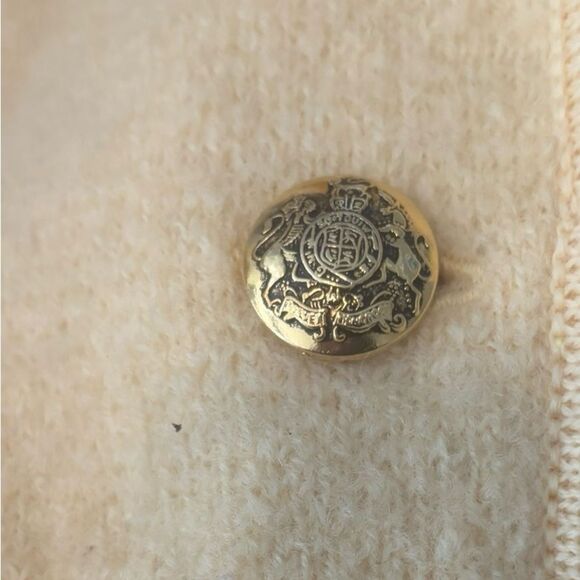 Carroll Reed 100% Wool Yellow Women’s Button-Up Sweater Suit Jacket-size XL - Picture 8 of 8